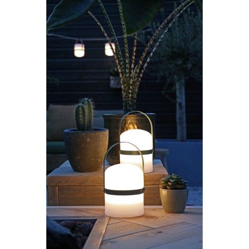 TJILLZ Lampini Outdoor led-lamp Olijfgroen